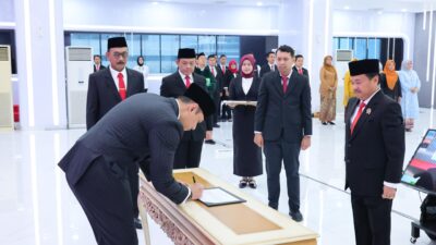 Lantik Dirjen PPTR, Menteri AHY: Hadirkan Manajemen Administrasi Pertanahan dan Tata Ruang yang Semakin Produktif dan Kompetitif