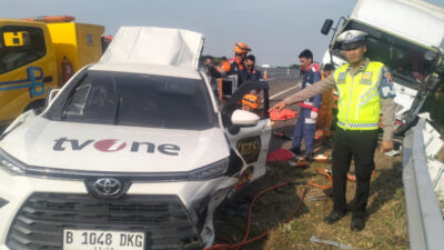 3 Wartawan TVOne Meninggal Dunia usai Kecelakaan di Tol Pemalang