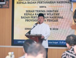 Kunjungan Kerja ke Jateng, Menteri Nusron: Samakan Gelombang Pemikiran dan Filosofi untuk Capai Tujuan