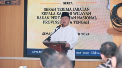 Kunjungan Kerja ke Jateng, Menteri Nusron: Samakan Gelombang Pemikiran dan Filosofi untuk Capai Tujuan