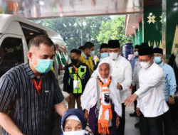 368 Jamaah Haji Kloter 1 OKU Timur Tiba di Palembang, Dua Meninggal Dunia di Tanah Suci