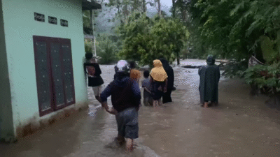 Bencana Banjir Dominasi Laporan BNPB Pekan Kedua Agustus 2025