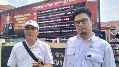 Diduga Posting Video Cemarkan Nama Baik, Pekerja Jasa Dongkrak Resmi Laporkan RA ke Ditreskrimsus Polda Kalsel