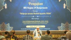 BRI Region 14 Banjarmasin Adakan Pengajian Berkala, Jadikan Kerja Sebagai Ibadah