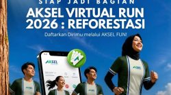 Gerakan ‘Sehat Diri Bumi Lestari’, Bank Kalsel Helat AKSEL Virtual Run 2026