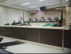 Diduga Rugikan Negara Rp.9,2 M,  Oknum Karyawan Bank BRI Cab.Kotabaru Jalani Sidang Perdana