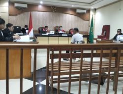 Sidang Kasus Korupsi Dana Hibah Majelis Taklim Al Hamid di Balangan, Terdakwa Eks Sekda Sutikno Sebut Keputusan Tetap dari Bupati