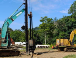 BPJN Kalbar Bantah Isu Proyek Jembatan Gantung Desa Alam Pakuan Mangkrak