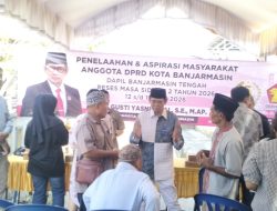 Gelar Reses Titik 1, H.Gusti Yasni Iqbal SE,M.AP Serap Aspirasi Warga Rawa Sari soal Perbaikan Jalan dan Jembatan