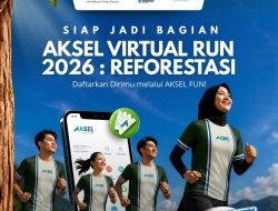 Gerakan ‘Sehat Diri Bumi Lestari’, Bank Kalsel Helat AKSEL Virtual Run 2026