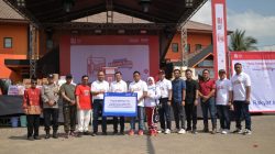 Meriah Kemerdekaan, BRI BO Tenggarong Gelar Cek Kesehatan Cuma-Cuma dan Penggalangan Dana untuk NTT
