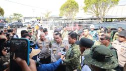 Astamaops Polri dan KSAL Tinjau Penanganan Karhutla di Kalsel